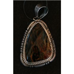 Sterling Navajo Pendant