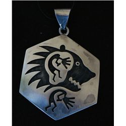 Sterling Overlay Pendant