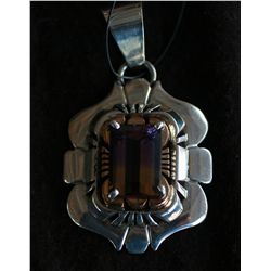 Sterling and Gold Pendant
