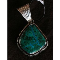 Sterling and Turquois Pendant