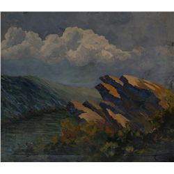 Maude Leach Nee Macmillian, Oil on Canvas