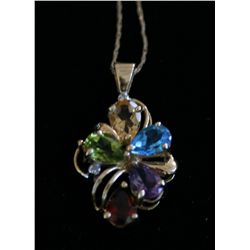 10k Yellow gold pendant,