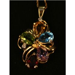 10k Yellow Gold Pendant,