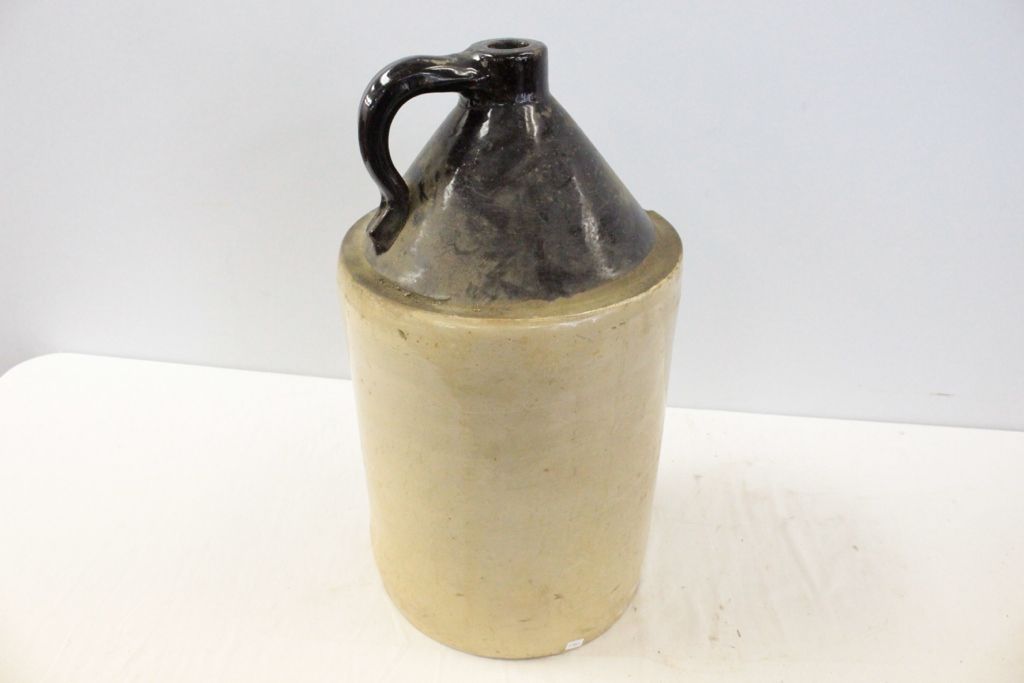 LargeMcArthur Irwin (Montreal) Pottery Jug (21.5" high 1.25" diameter)