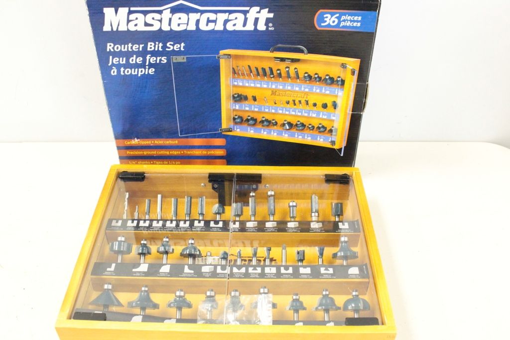 Mastercraft Router Bit Set