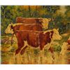Image 2 : Simon Michael "3 Cows Coming and Going" Painting