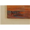Image 2 : Simon Michael "Anchored Up" Watercolor Painting