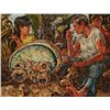 Image 1 : Simon Michael "The Days Catch" Painting