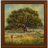 Image 1 : Simon Michael "Big Tree" Oil On Canvas