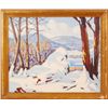 Image 1 : Simon Michael "Fresh Snow" Painting
