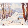 Image 2 : Simon Michael "Fresh Snow" Painting