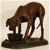 Image 4 : Bronze Dog Eating Out Of Frying Pan