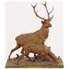 Image 1 : Charles Paillet Stag And Doe Bronze