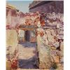 Image 1 : Simon Michael "Ancient Village" Oil On Canvas