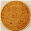 Image 2 : 1878 $20 Gold Coin