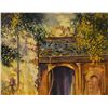 Image 2 : Simon Michael "Flower Peddler" Oil On Canvas