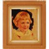 Image 1 : Simon Michael Portrait of a Girl on Brown