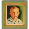 Image 1 : Simon Michael Portrait of a Boy on Green