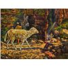 Image 1 : Simon Michael "Greece Lamb" Oil on Canvas