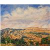 Image 1 : Simon Michael "Desert Visa" Acrylic On Canvas