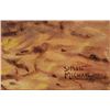 Image 5 : Simon Michael "Resting Camel" Oil On Canvas