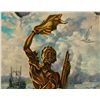Image 2 : Simon Michael "Greek Statue" Oil On Canvas