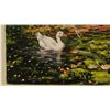 Image 2 : Simon Michael "Geese And Lilypads" Oil On Canvas