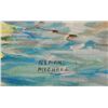 Image 2 : Simon Michael "Nude On A Towel" Oil On Canvas