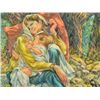 Image 3 : Simon Michael "Napping 'Neath the Trees" Painting