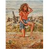 Image 1 : Simon Michael "News From Home" Acrylic