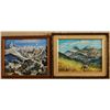 Image 1 : Collection Of 2 Simon Michael Paintings
