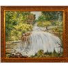 Image 1 : Simon Michael "Rushing Water" Painting