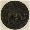 Image 1 : Deer Bronze Plaque
