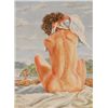 Image 1 : Simon Michael "Nude Back" Oil On Canvas