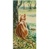 Image 1 : Simon Michael "Cat In The Shade" Painting