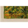 Image 2 : Simon Michael "Cat Up A Tree" Acrylic Painting