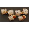 Image 3 : Diamond Cuff Links & Collar Pins Set from Italy