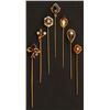 Image 1 : Collection of 7 Stick Pins