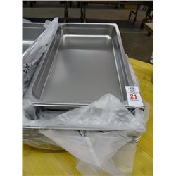 6 Full Size by 2" Insert Pans - 6 Times the Money