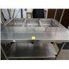 Image 2 : Commercial Electric 3-Comp Steam Table