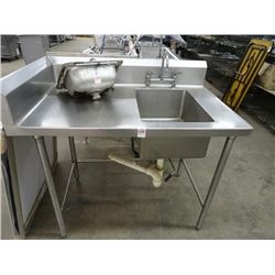 S/S Single Comp Sink