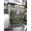 Image 1 : 9 Half Size Insert Pans - 9 Times the Money