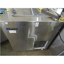 Master Bilt S/S Flip Top Mini Frozen Dip Cabinet - Tested at 10 deg.