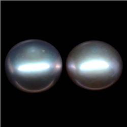 PAIR OF 9.17 CTS PINK CHINESE FRESH WATER PEARLS