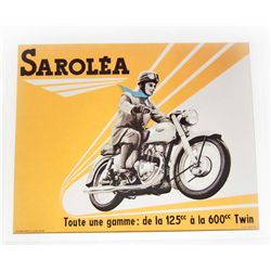 SAROLEA MOTORCYCLE MUSEUM GRADE 8 X 10 CANVAS PRINT