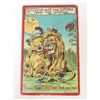 Image 1 : VINTAGE 'LOVERS FROM THE JUNGLE' LIONS ART POSTCARD