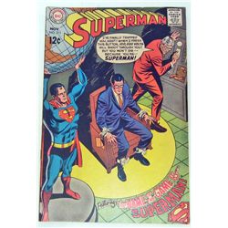 1968 SUPERMAN #211 COMIC BOOK