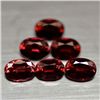 Image 1 : LOT OF 6.47 CT RED AFRICAN RHODOLITE GARNETS - 7 PCS