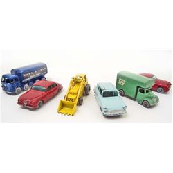 LOT OF 5 VINTAGE MATCHBOX TOY CARS - ALL HAVE GRAY WHEELS