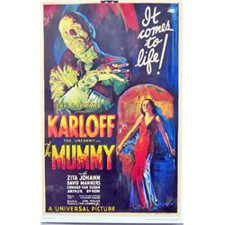 THE MUMMY 11 X 17 KARLOFF UNIVERSAL MOVIE POSTER PRINT